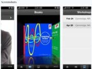 A New App to Download, Events to Attend, and a Book to Read Screenshot of a mobile app interface showing three sections: Home, Books, and Workshops. The Books section displays the cover of a book titled "Learning to See" by Mike Rother and John Shook. The Workshops section lists events on Feb 24 and Apr 20 in Cambridge, MA. lean blog