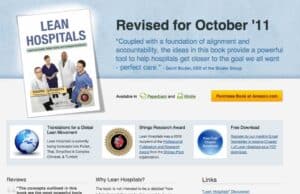 New LeanHospitalsBook.com Site