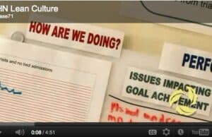 Lean Culture Video from University Health Network (Toronto)