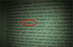 Proof that 100% Inspection is Knot 100% Effectiv in Book Editing and Publishing