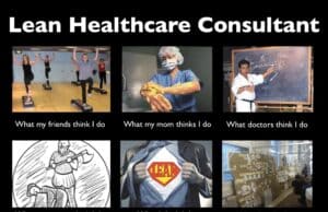 What People Think a Lean Healthcare Consultant Does