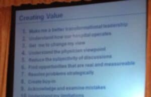 10 Tips from a Hospital CEO – from the #SHS2012 Conference