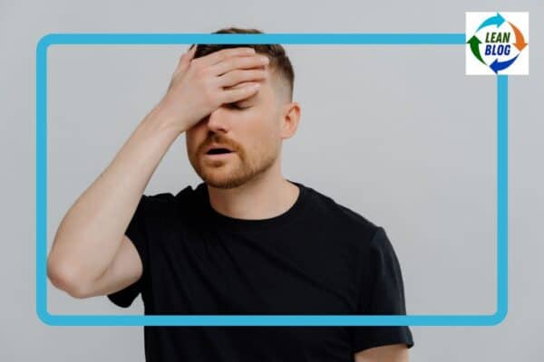 Manager "face palming" over  Lean Six Sigma misconceptions