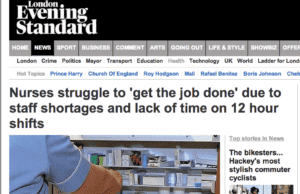 UK: Nurses Struggle to Get Their Work Done; Dissatisfaction Soars, Quality in Jeopardy?