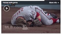 bryce harper hit wall