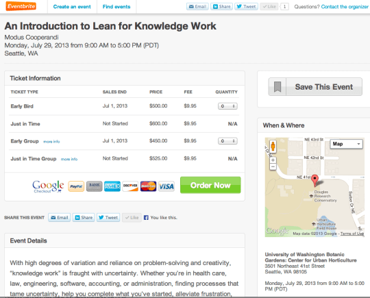 lean for knowledge work