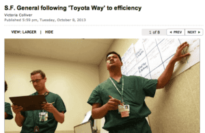 SF General Adopts Lean, Faces a Big Test with a “Never Event”