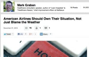 LinkedIn Post: American Airlines Cannot or Will Not Serve Their Customers?