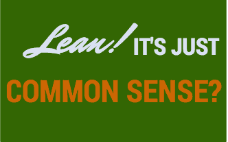 lean common sense