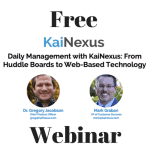 Free kainexus webinar lean daily management