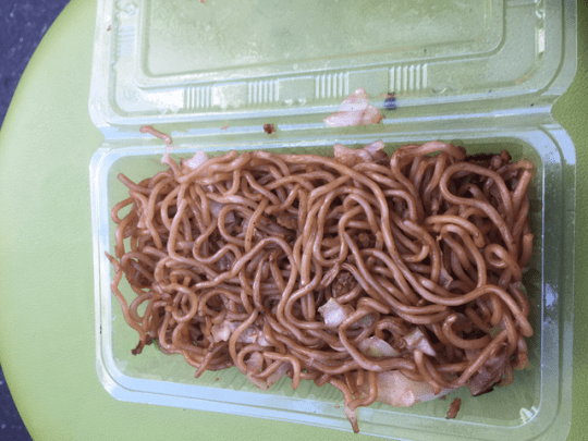 Street food, soba noodles