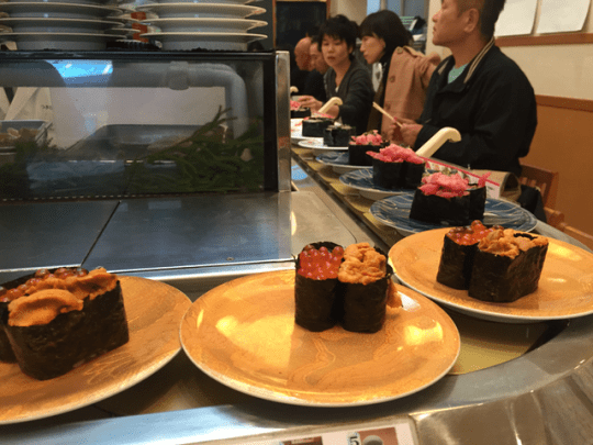 Conveyor belt sushi again