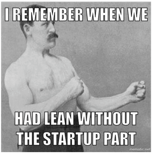 lean meme startup