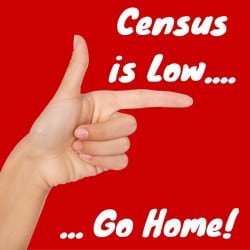 Census is Low....