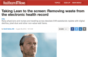 A 2:1 Ratio of MD Time on Record Keeping to Patient Care?