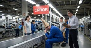 blame worker mistake factory