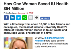 Improving Safety & Quality Matters, but a $54 Million Cost Savings Makes for a Better Headline?