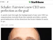 James Hereford – A #Lean COO from Stanford Becomes a Lean CEO at Fairview Health