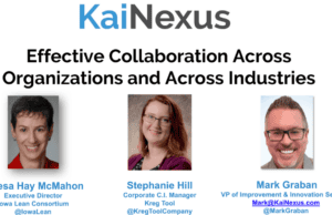 Free Webinar Recording on Lean Collaboration Across Companies and Industries