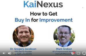 How to Get Buy In for Improvement