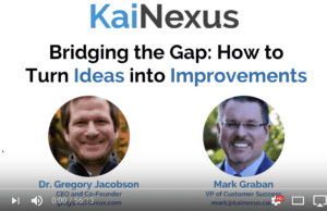 Bridging the Gap: How to Turn Ideas into Improvements