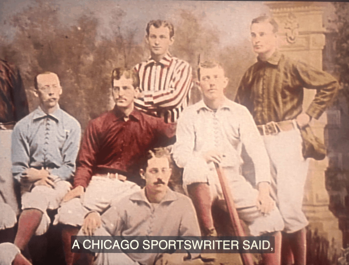 A Chicago sportswriter said