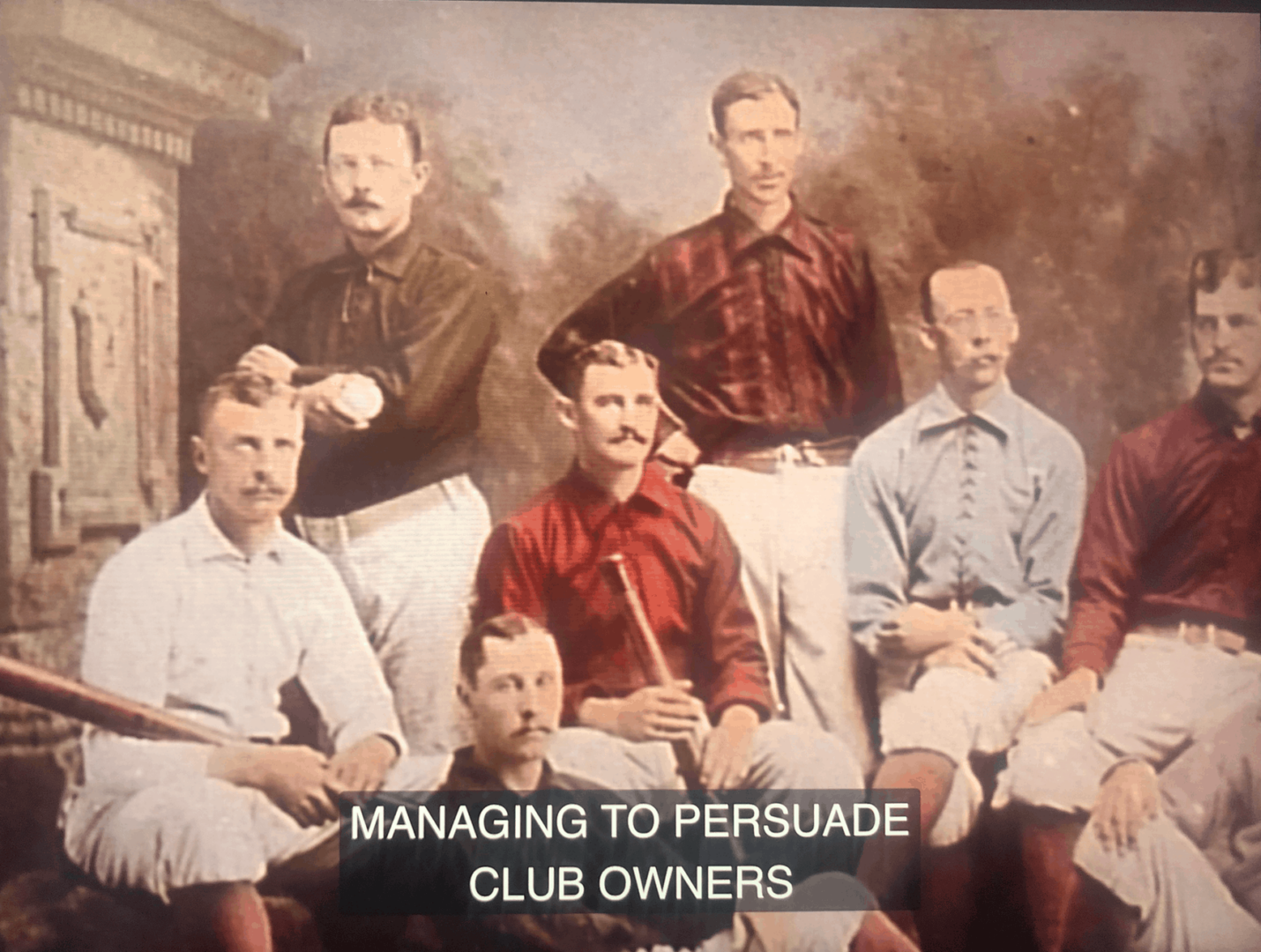 Managing to persuade club owners