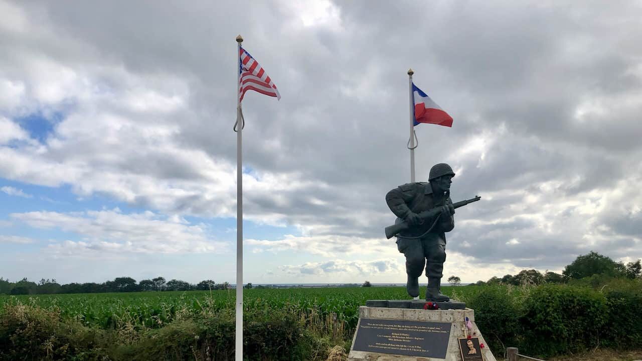 Leadership as Defined and Depicted so Well by a Normandy War Memorial Leadership as Defined and Depicted so Well by a Normandy War Memorial