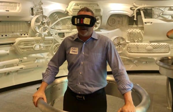 toyota virtual tour VR headset