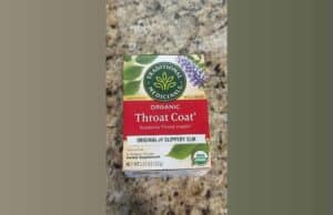 The Mystery of the Mistakenly Aligned Throat Coat Tea Bags, Solved!