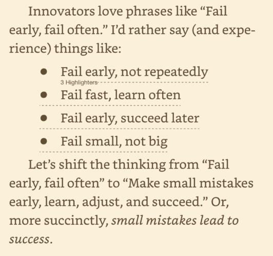 Innovators love phrases like 