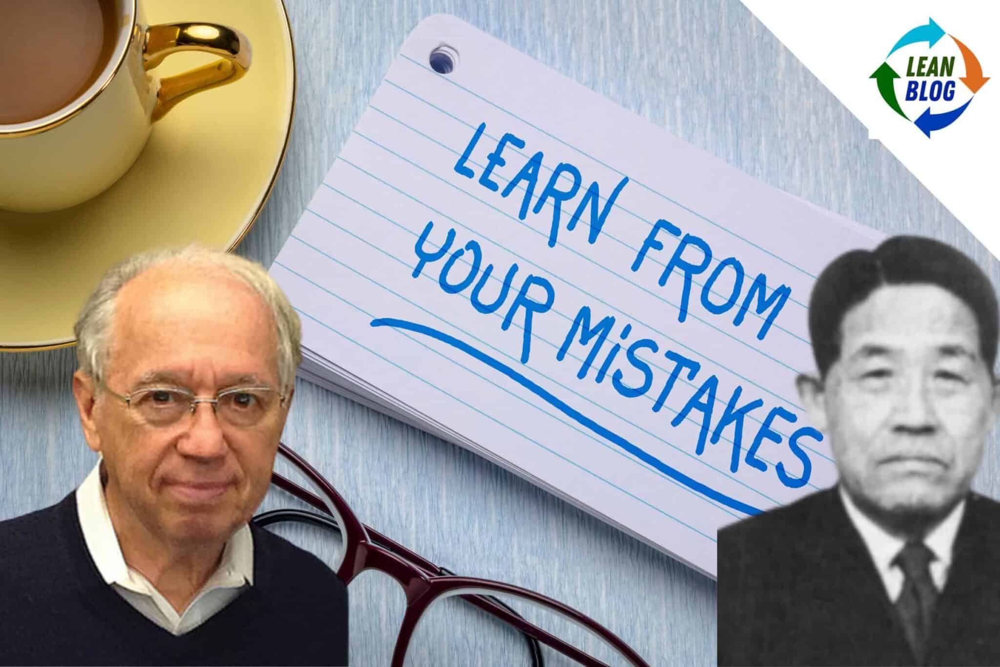 Norman Bodek and Shigeo Shingo, who developed and published the poka-yoke mistake-proofing concept