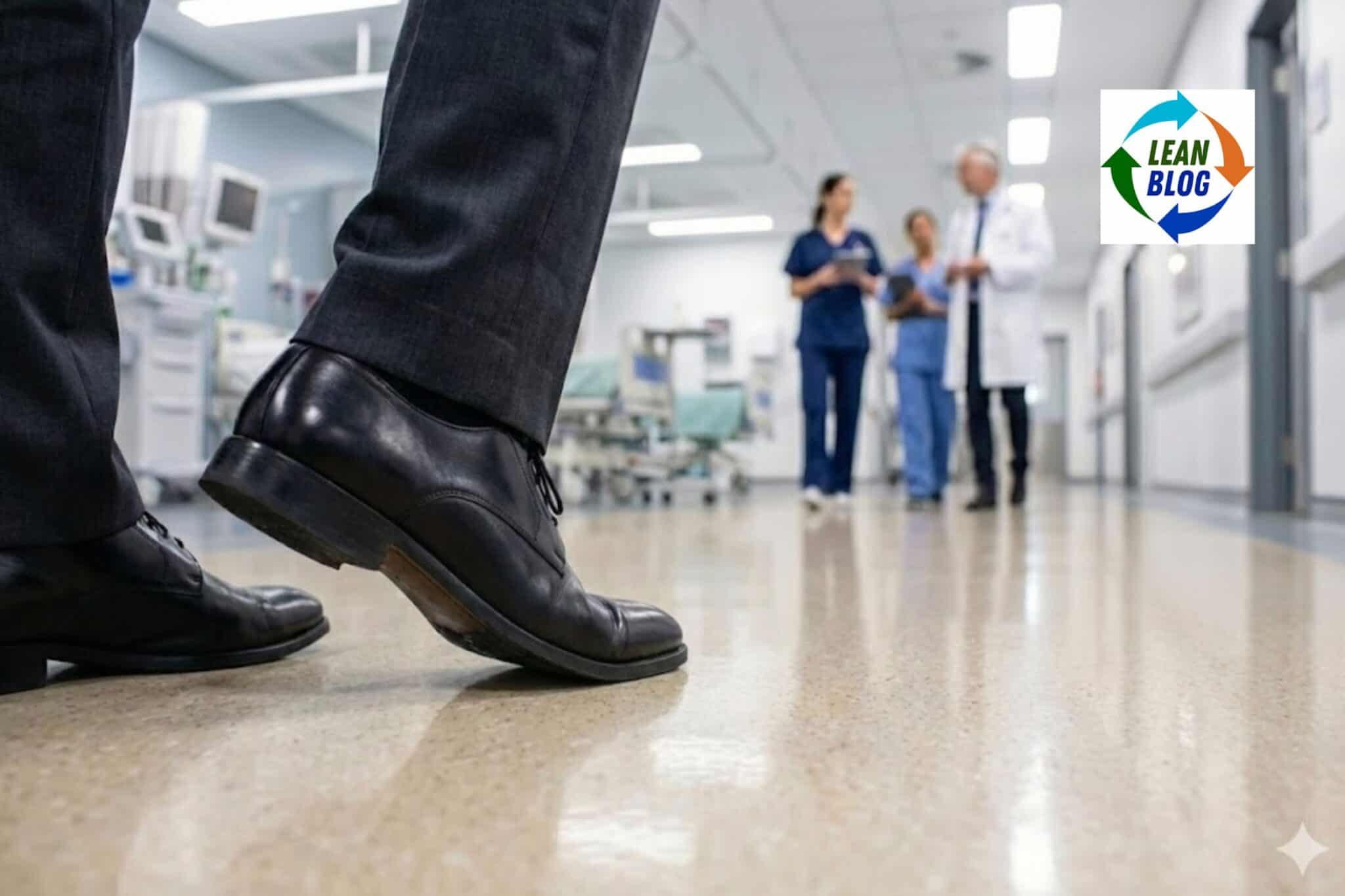 Gemba Walk leadership behaviors discussed at Kaizen Live healthcare event