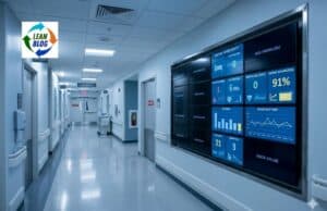 Hospitals Still Miss Half of Patient Harm Events — And the Reasons Why Should Trouble Us Hospital safety monitoring dashboard with half of its panels dark or blank, representing the 49 percent of patient harm events that hospitals fail to capture