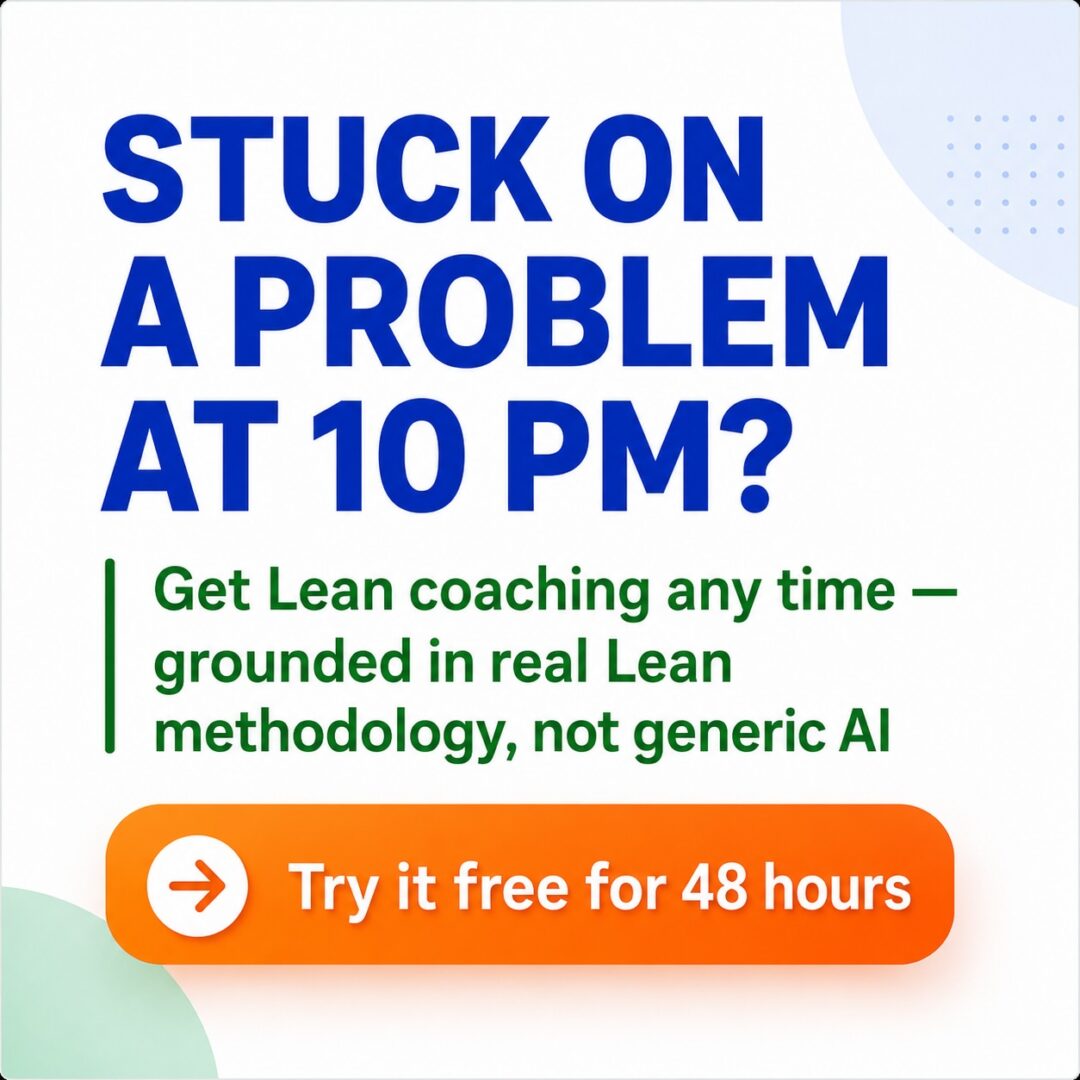 lean coach ad