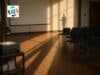 Deming’s Long Shadow: Twenty Years of Conversations A long shadow stretches across an empty conference room, evoking the lasting influence of Dr. W. Edwards Deming's teaching.
