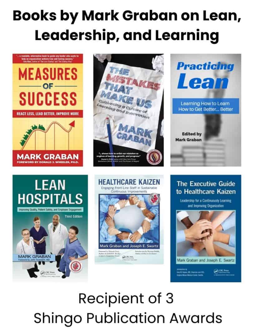 Books by Mark Graban on Lean, Leadership, and Learning (1)