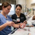 scanning medication at the bedside